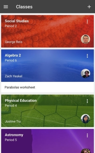 google classroom app